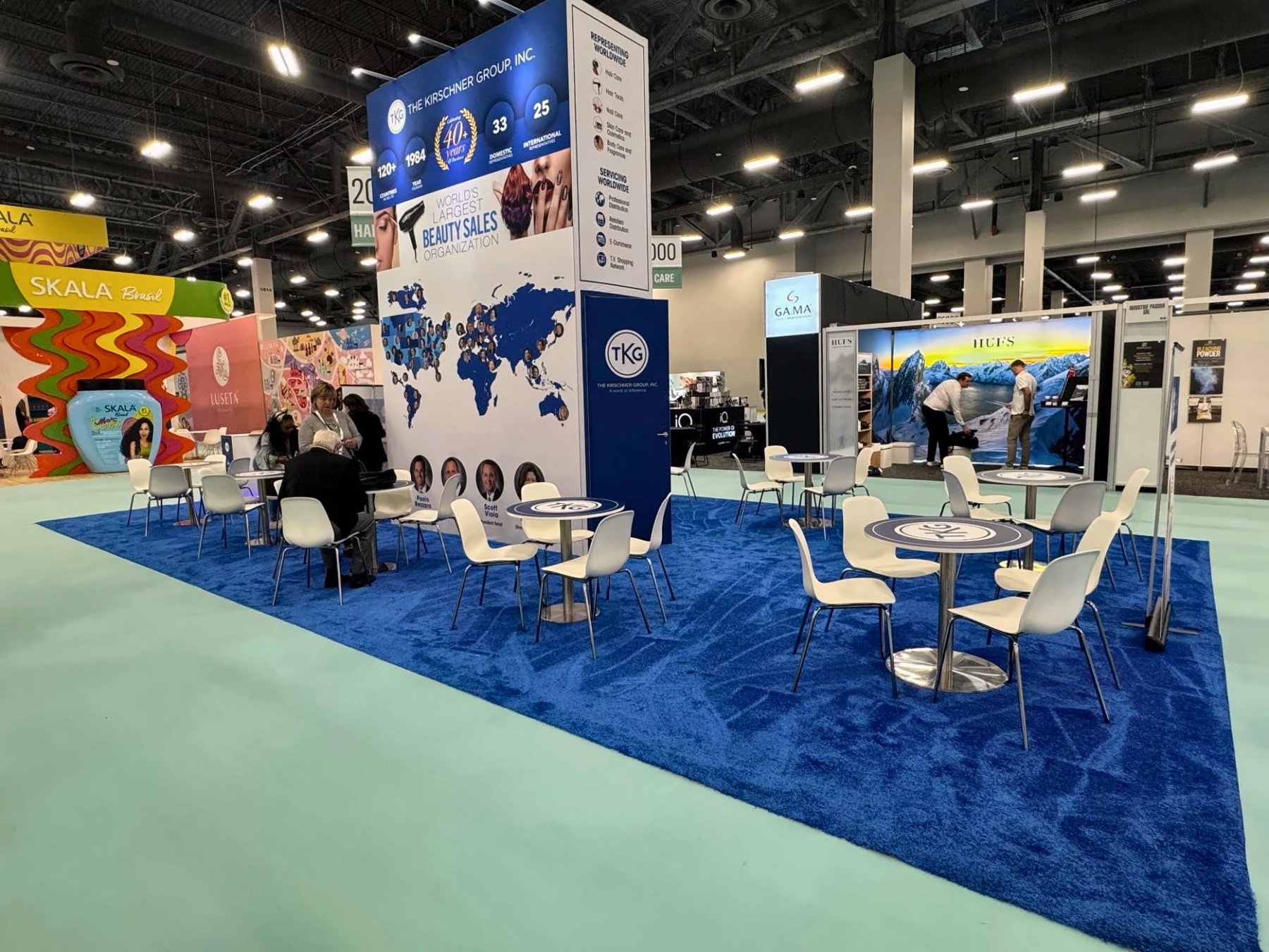The Kirschner Group - Cosmoprof Las Vegas Angled Meeting Spaces